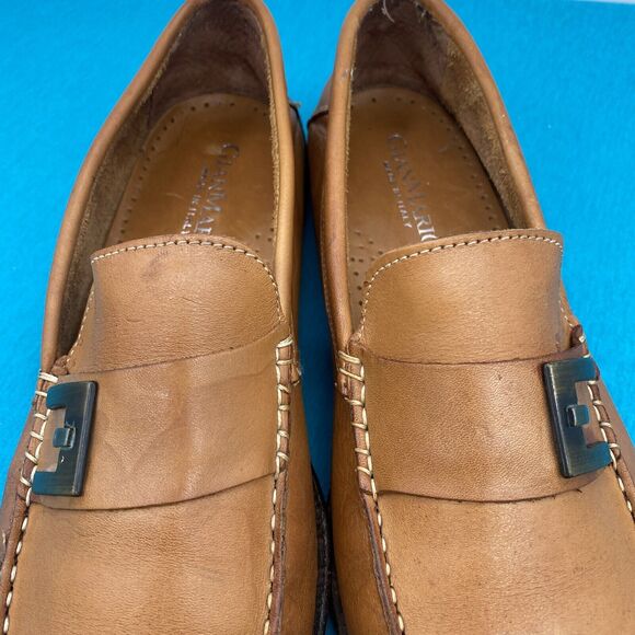 Mario Alborino Made in Italy Black Leather Mens Shoes size EU 45, 11-12 US main image 4